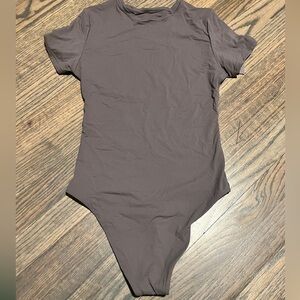 Mauve Gray bodysuit